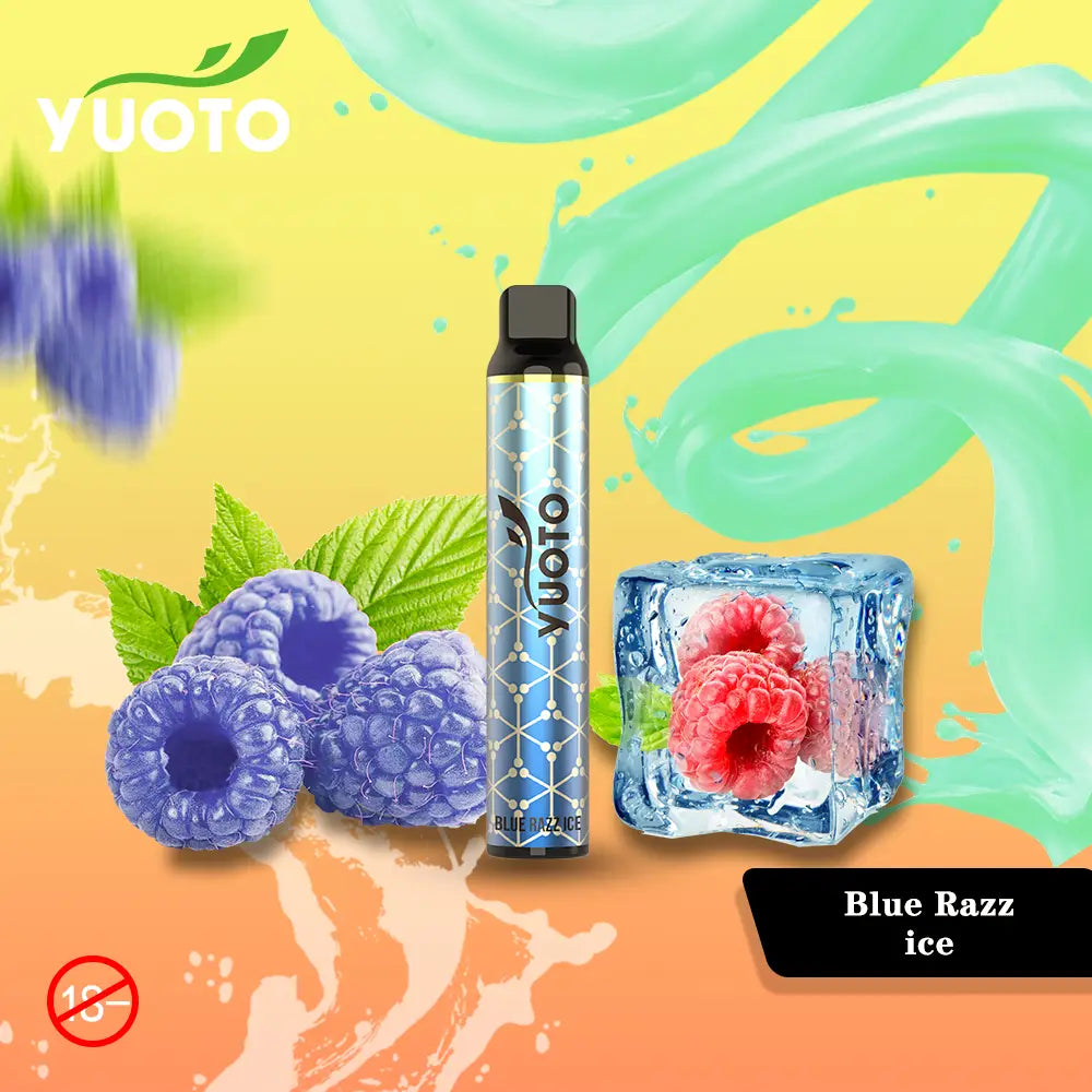 Yuoto Luscious Blue Razz Ice är en fantastisk smakupplevelse som ger dig en fräsch och fruktig smak av blå hallon tillsammans med en kall och uppfriskande iskänsla. Med Yuotos högkvalitativa vape-produkter får du en enkel och smidig användning, med långvarig batteritid och en mängd olika smaker att välja mellan. På Yuoto.nu hittar du ett brett utbud av högkvalitativa vape-produkter till konkurrenskraftiga priser