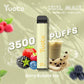 Förnya din smakupplevelse med Yuoto XXL Max Berry Bubble Tea. Med en generös 9 ml kapacitet och en uppfriskande smak av bär och bubble tea, är denna engångs e-cigaretten det perfekta valet för alla som söker en smidig och god rökupplevelse.