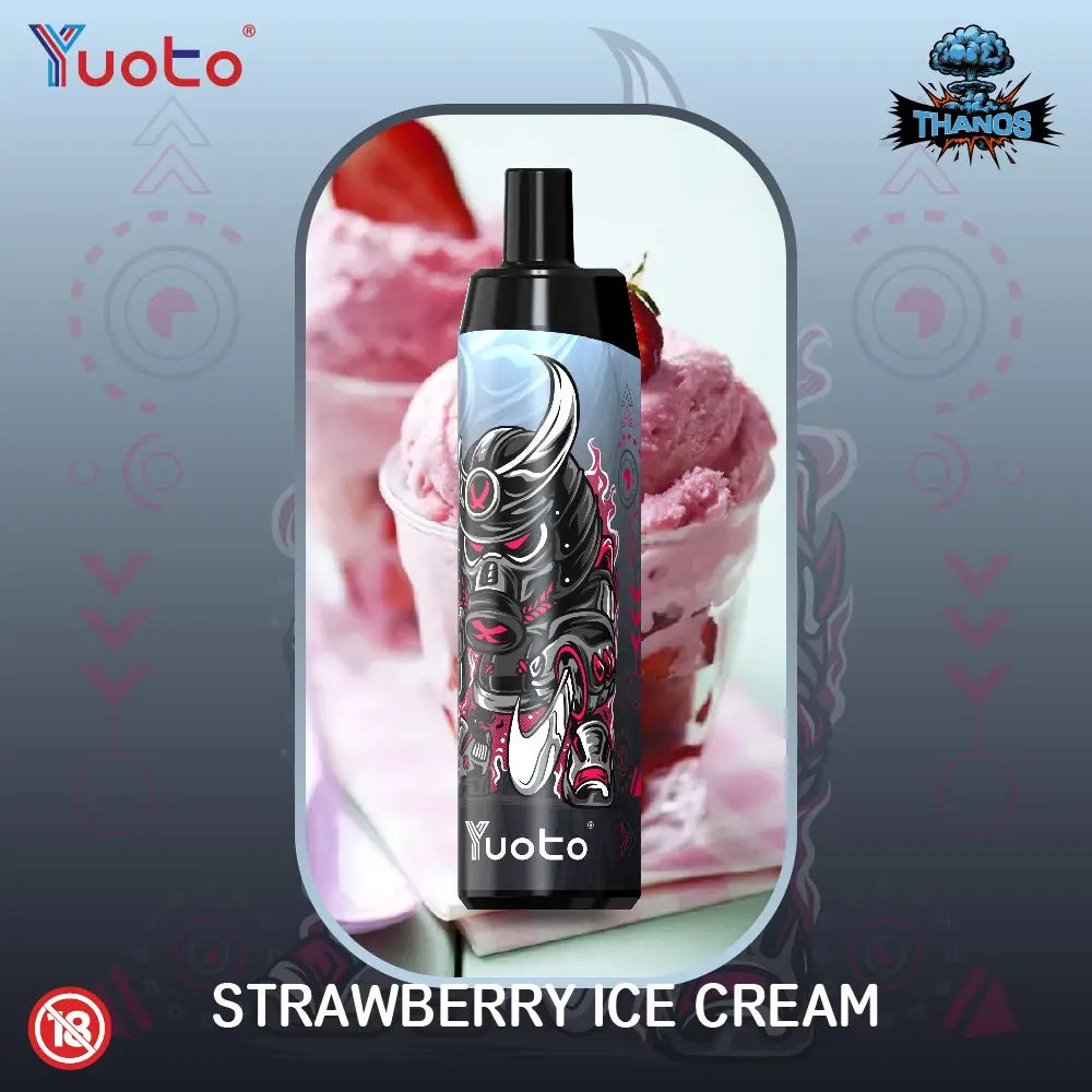 Thanos Strawberry Ice Cream