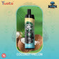 Upptäck Exotiska Smaker - Coconut + Melon Vape i Sverige! Njut av den tropiska kombinationen av saftig kokosnöt och söt melon i varje puff.