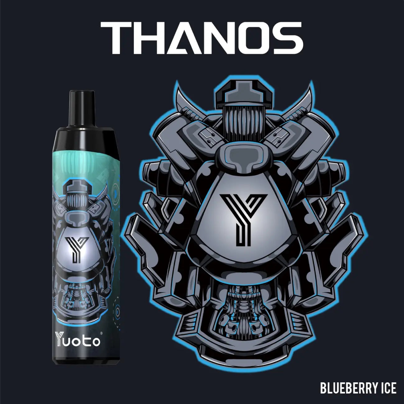 Thanos Blueberry Ice - en smakexplosion av epic proportions. Denna oemotståndliga e-juice tar blåbär till en helt ny dimension genom att ge dem en uppfriskande iskall twist. Varje ånga fylls med den naturliga sötman och saftigheten hos blåbär, som sedan kompletteras med en kylande kyla som ger en uppfriskande kick till varje andetag. Utforska Thanos Blueberry Ice och upplev den oslagbara kombinationen av smak och kyla som tar din vaping-upplevelse till nya höjder.