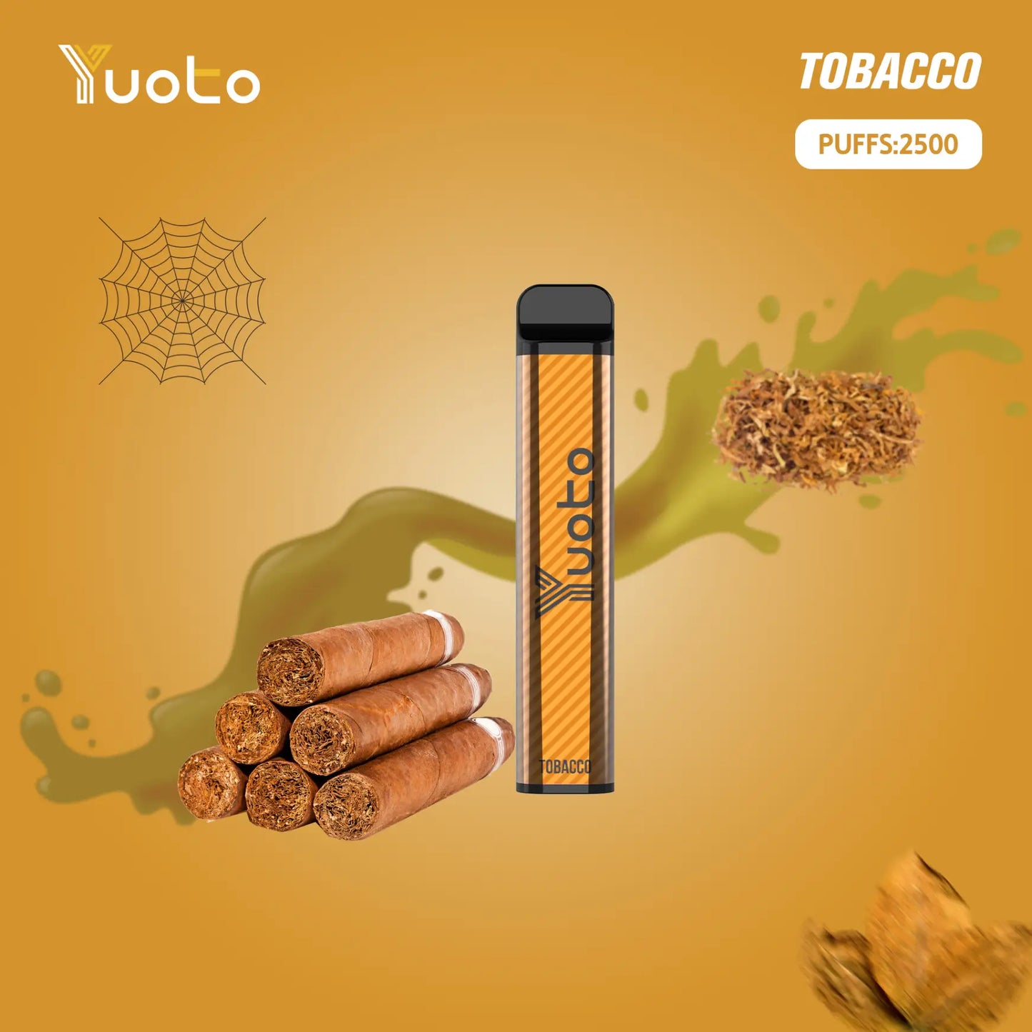 Yuoto XXL Tobacco - upplev den äkta smaken av tobak i en unik och modern form. Vår e-juice fångar perfekt den robusta och naturliga smaken av tobak, vilket ger en djup och tillfredsställande vaping-upplevelse. Njut av den intensiva smaken av tobak och upplev känslan av tradition i varje ånga. Yuoto XXL Tobacco tar din vaping-resa till en helt ny nivå av autenticitet och njutning.