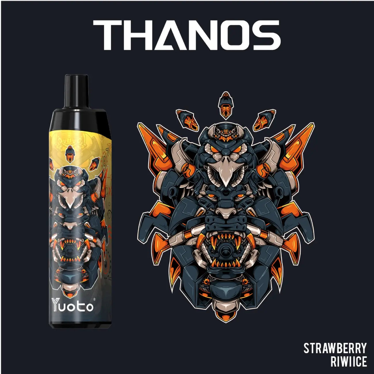 Thanos Strawberry Kiwi ice