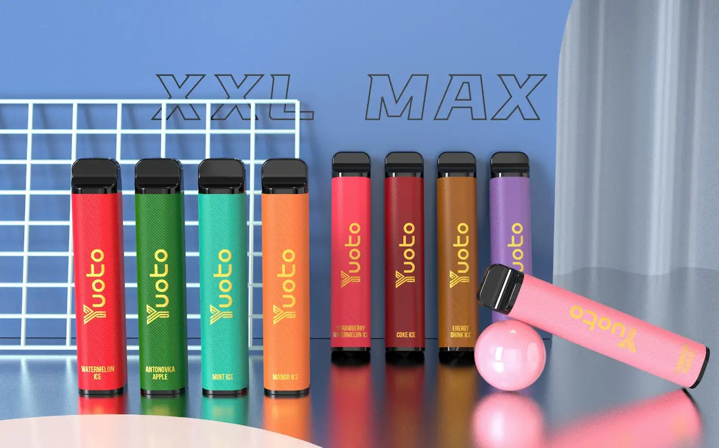 Engångs vape med hela 3500 bloss från XXL MAX kollektion.