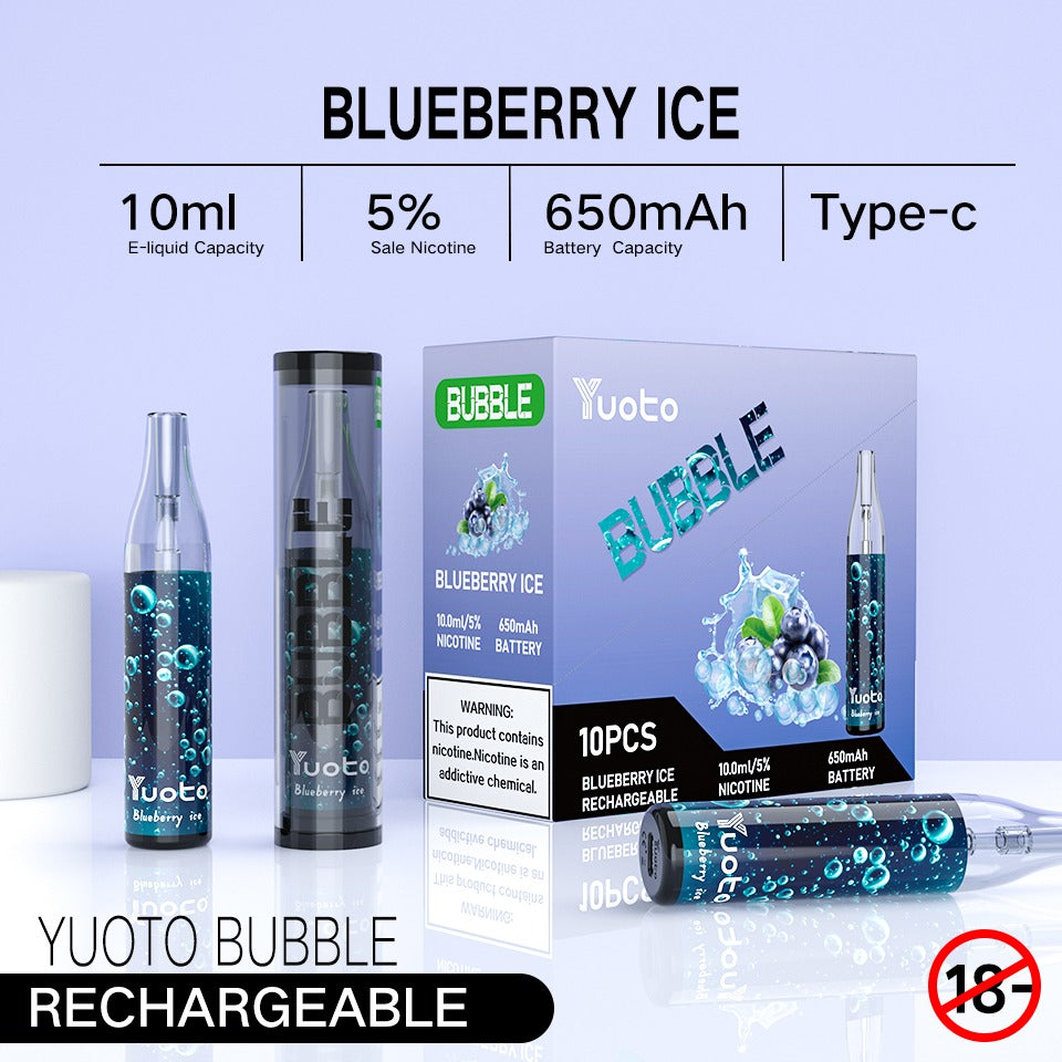 Bubble Blueberry Ice